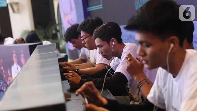 Pertandingan eSports Mobile Legends di IBEC 2019