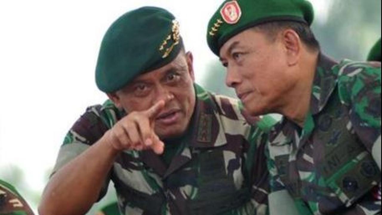 Wiranto dan Gatot Nurmantyo mendapat kehormatan diundang di acara peringatan 63 tahun pengabdian Kostrad.