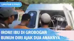 Seorang ibu meninggal dunia setelah bunuh diri. Lasmi mengakhiri hidup dengan makan mie instan dicampur pestisida. Ironi, Lasmi juga mengajak dua anaknya untuk bunuh diri. Sang ibu tewas, sementara dua anaknya dirawat di rumah sakit.