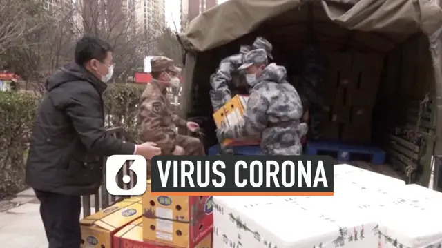 VIDEO: Akibat Corona, 200 Ton Makanan Dibagikan ke Warga Wuhan