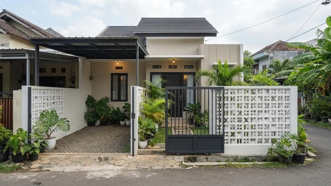 Inspirasi Pagar Rumah Mungil