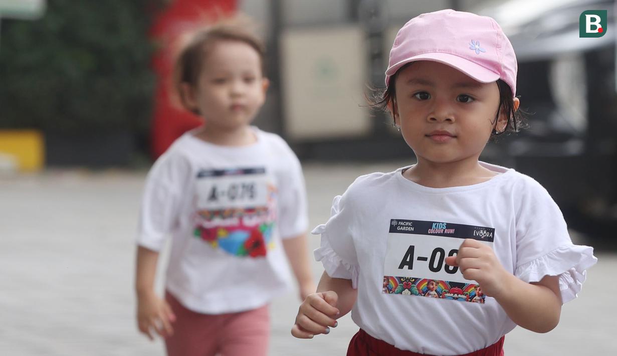 Dengan mengikuti kegiatan ini, para orang tua berharap anak-anak mereka bisa gemar berolahraga. (Bola.com/M Iqbal Ichsan)
