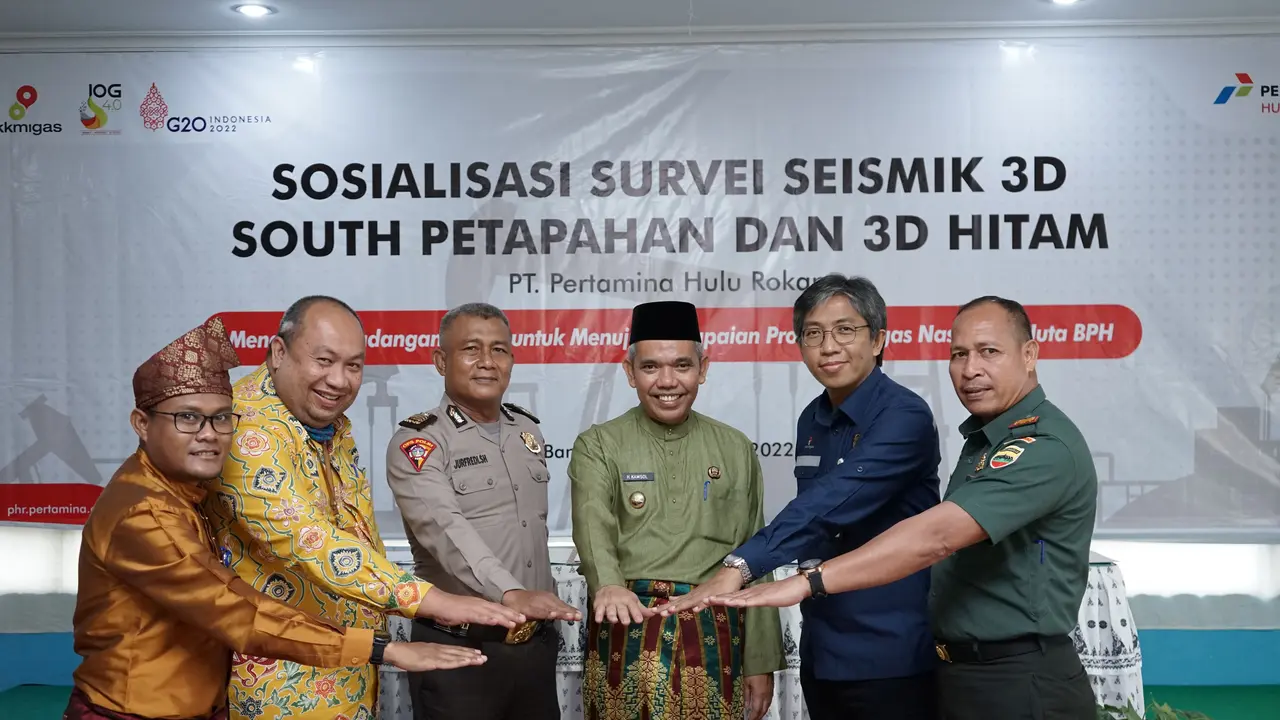 Pertemuan PT Pertamina Hulu Rokan (PHR) dengan jajaran Forkopimda dan para tokoh masyarakat Kampar dalam acara di Bangkinang pada Kamis (4/8/2022). (Dok  Pertamina)