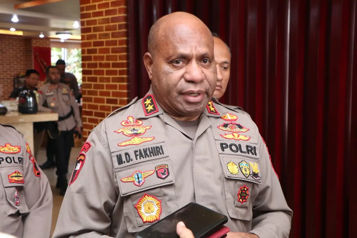 Kapolda Papua Irjen Mathius D Fakhiri