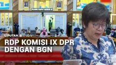 Komisi IX DPR menggelar Rapat Dengar Pendapat bersama Badan Gizi Nasional (BGN) di kompleks parlemen, Jakarta, pada hari Jumat. BGN mengungkap laporan keuangan tahun 2025 meraih opini wajar tanpa pengecualian (WTP) dari Badan Pemeriksa Keuangan.