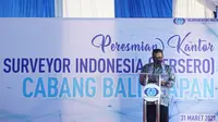 PT Surveyor Indonesia (Persero) meresmikan Kantor Baru Cabang Balikpapan (dok: Humas SI)