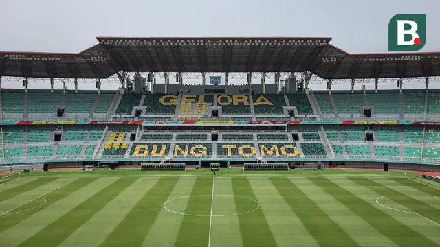 Foto: Kinclongnya Stadion Gelora Bung Tomo yang Siap Gelar Upacara Pembukaan dan Laga Pembuka Piala Dunia U-17 2023
