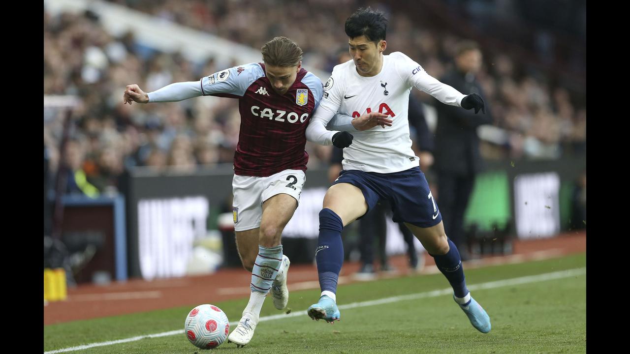 Foto: Aksi Hat-Trick Hero Son Heung-min Saat Bantu Tottenham Hotspur Bantai Aston Villa di Liga Inggris