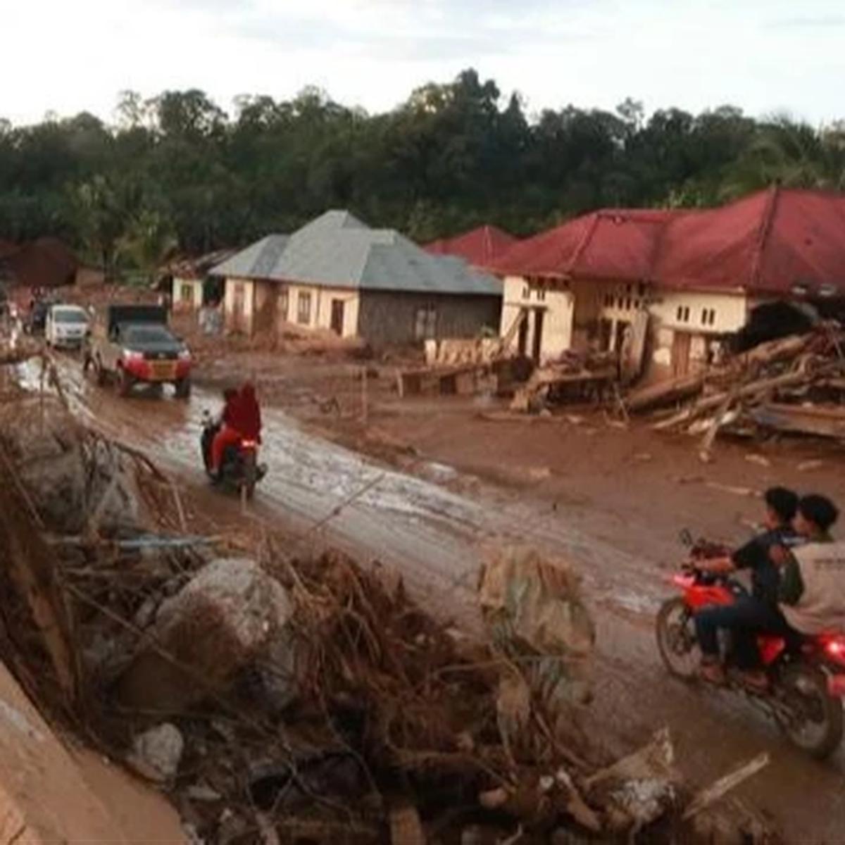 Potret Pemukiman Warga Palembayan Agam yang Hancur Dihantam Banjir Bandang Sumbar