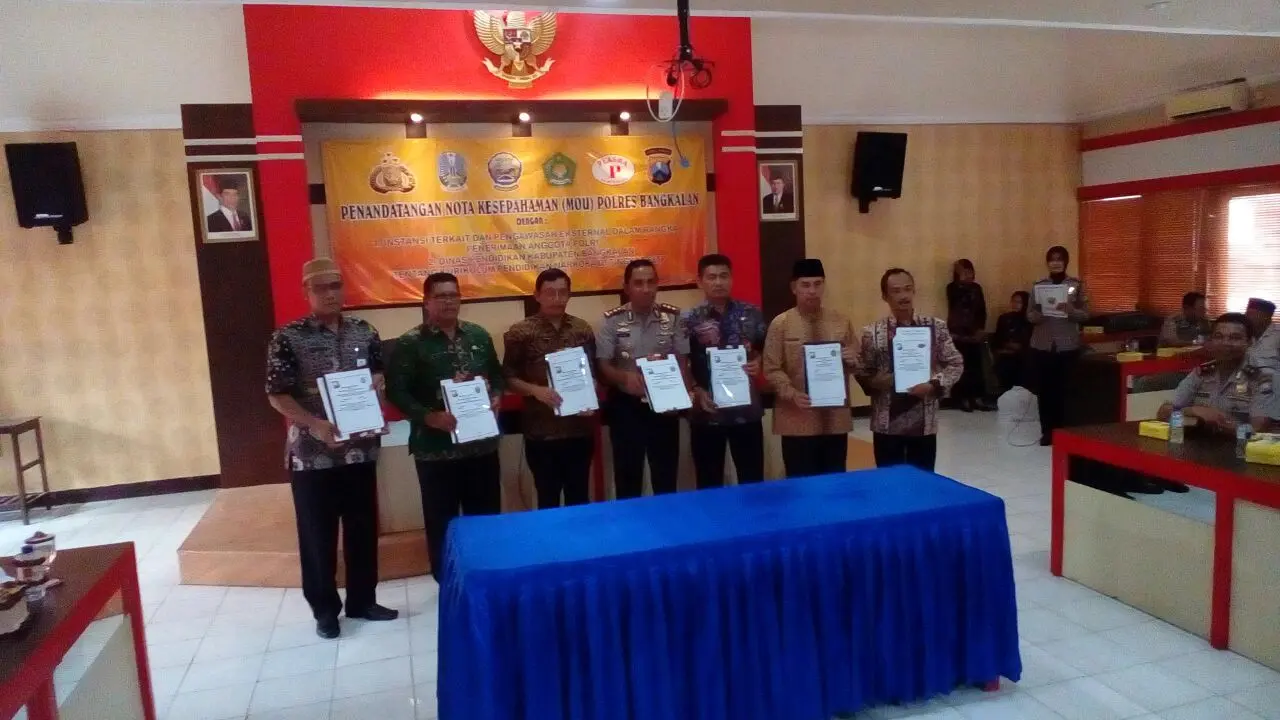 MoU Kurikulum Pendidikan anti Narkoba