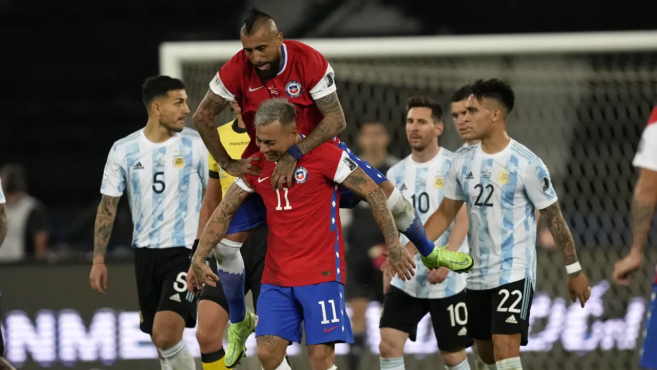 Messi Cetak Gol, Argentina Imbang Atas Chile