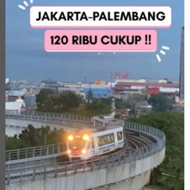 Travel Blogger Bagikan Tips Hemat Traveling dari Jakarta ke Palembang, Cuma Modal Rp120 Ribu