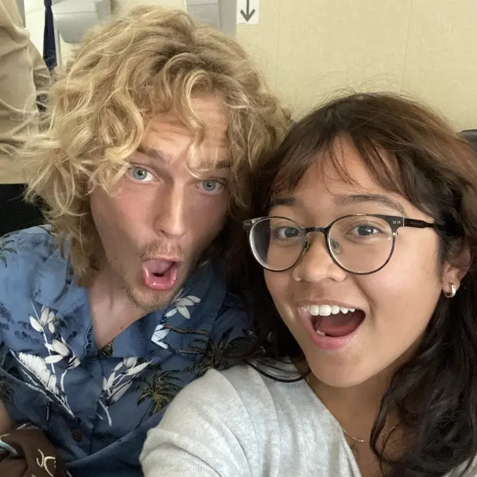 Cinta Kuya bersama pacar bulenya (X/loveinnta)