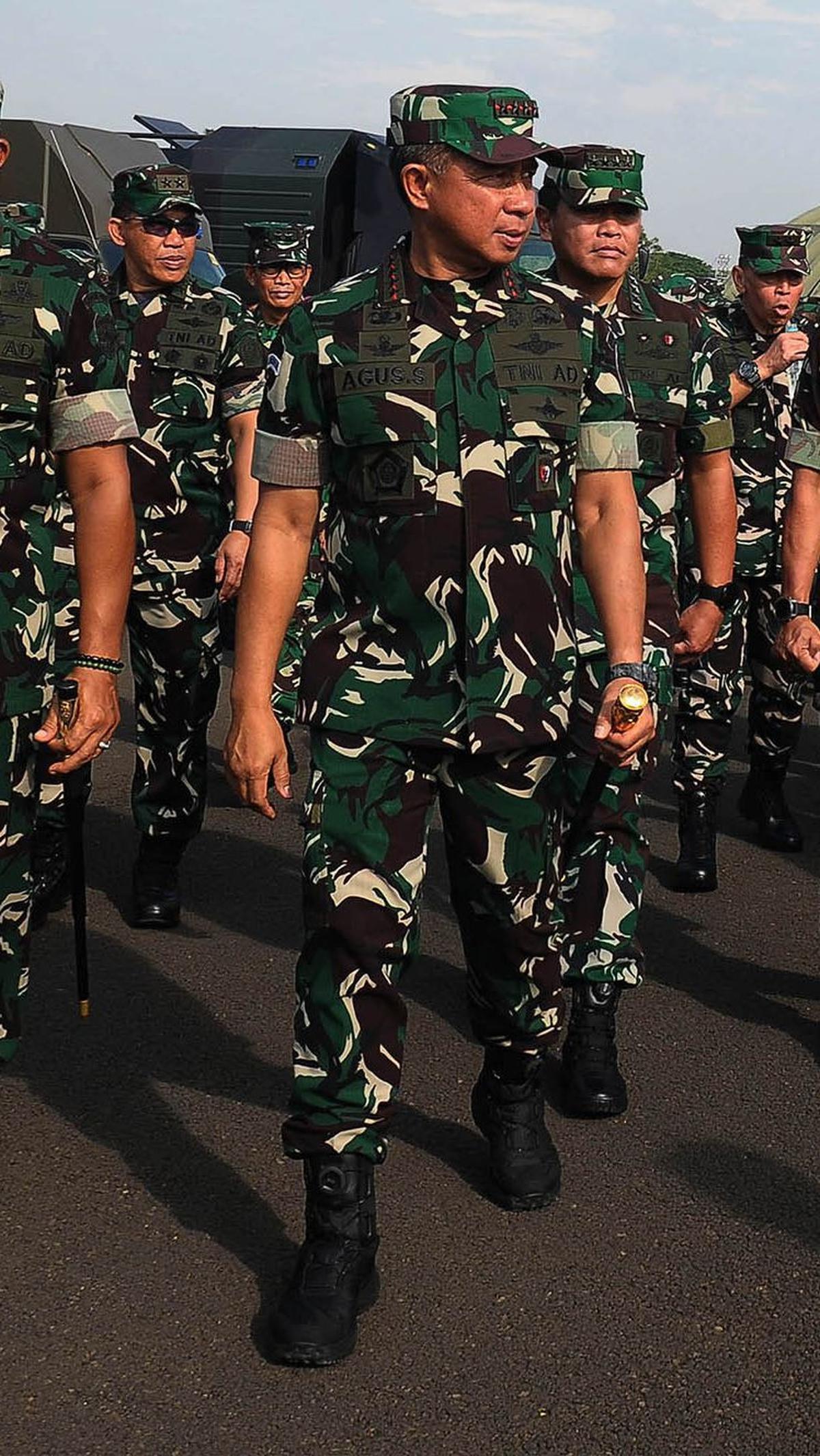 Seluruh kodam pun menyatakan siap mengamankan proses pemilu.&nbsp;Foto: Merdeka.com/Imam Buhori<br>
