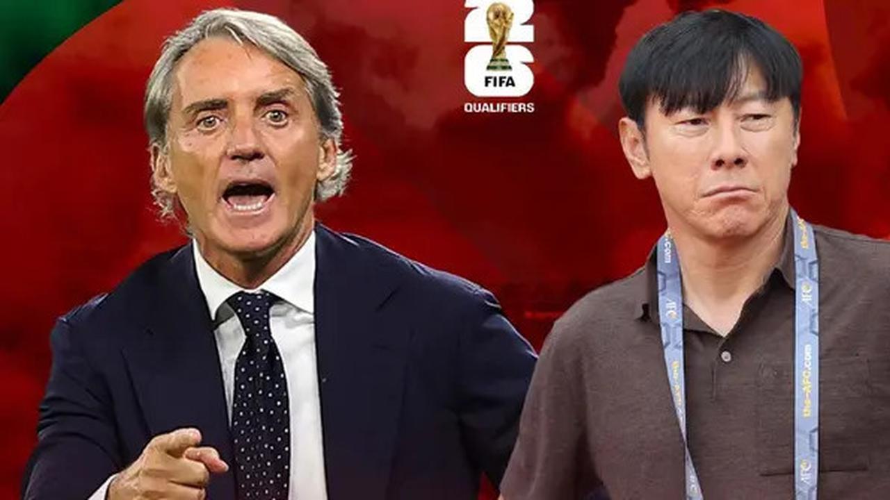 Timnas Indonesia vs Arab Saudi, Jenius Mana Roberto Mancini atau Shin Tae-yong Meracik Tim?
