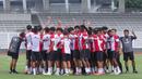 Latihan ini merupakan persiapan jelang tiga laga uji coba internasional dan mengikuti Piala Asia U-20 2025 di China pada 12 Februari sampai 1 Maret 2025 mendatang. (Bola.com/M Iqbal Ichsan)