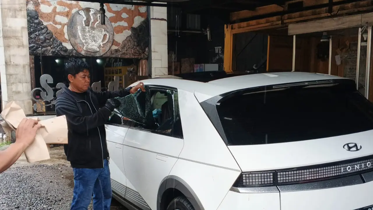 Aksi pencurian dengan pemberatan (curat) modus pecah kaca mobil kembali terjadi di wilayah Serpong, Kota Tangerang Selatan (Istimewa)