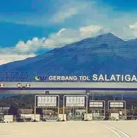 Gara-gara ini gerbang Tol Salatiga dikatakan sebagai gerbang tol terindah di Indonesia. (dok. Jasa Marga)