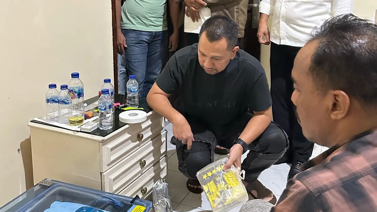 Direktur Reserse Narkoba Polda Sumut, Kombes Pol Jean Calvijn Simanjuntak