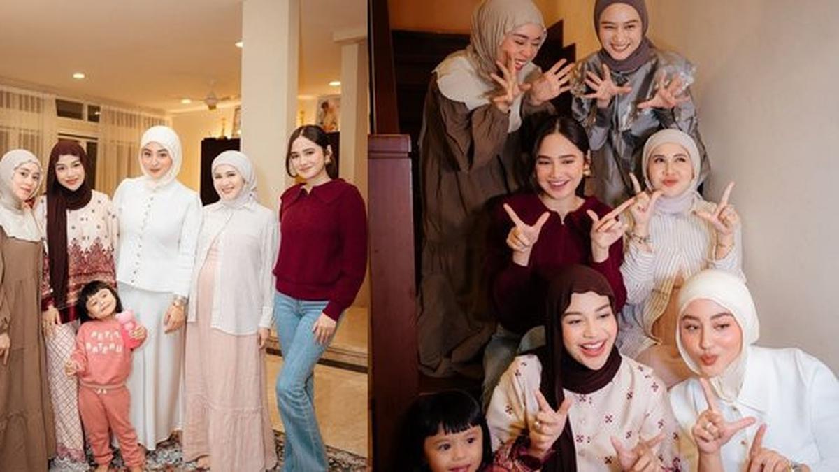 7 Potret Geng Artis Mamayu Lakukan Bukber, Tunjukkan Momen Keakraban dan Keseruan