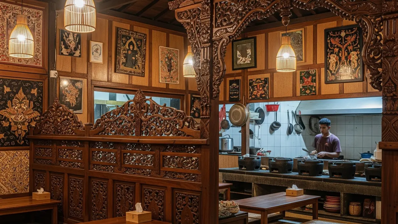 Model Warung Lesehan yang Cocok untuk Daerah Wisata