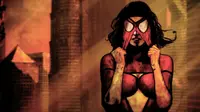 Spider-Woman, salah satu superhero wanita Marvel. (Pinterest)