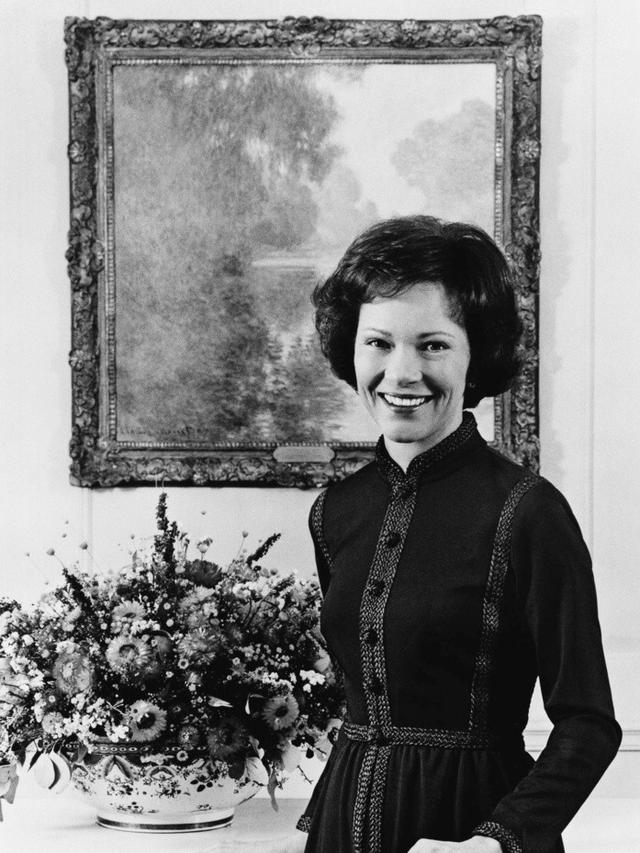 Rosalynn Carter pada 1977. (The White House via AP, File)