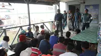Lanal Tanjung Asahan tangkap 2 kapal pengangkut TKI ilegal. Foto: (Lanal Tanjung Asahan)