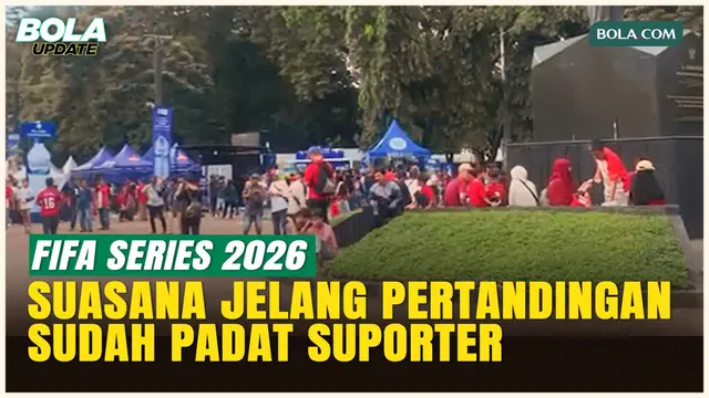 Ribuan Suporter Serbu GBK! Atmosfer Meriah Sambut Timnas Indonesia Jelang FIFA Series 2026