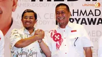 FOTO: Pidato 'Kemenangan' Aher-Deddy Mizwar