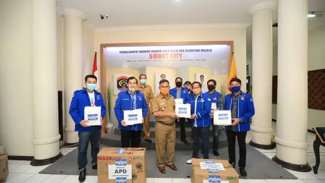 Gugus Tugas Covid-19 Tarakan Kembali Terima Bantuan APD dari Berbagai Elemen Masyarakat