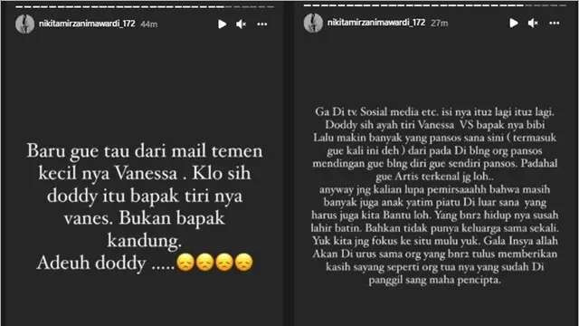 Unggahan Nikita Mirzani