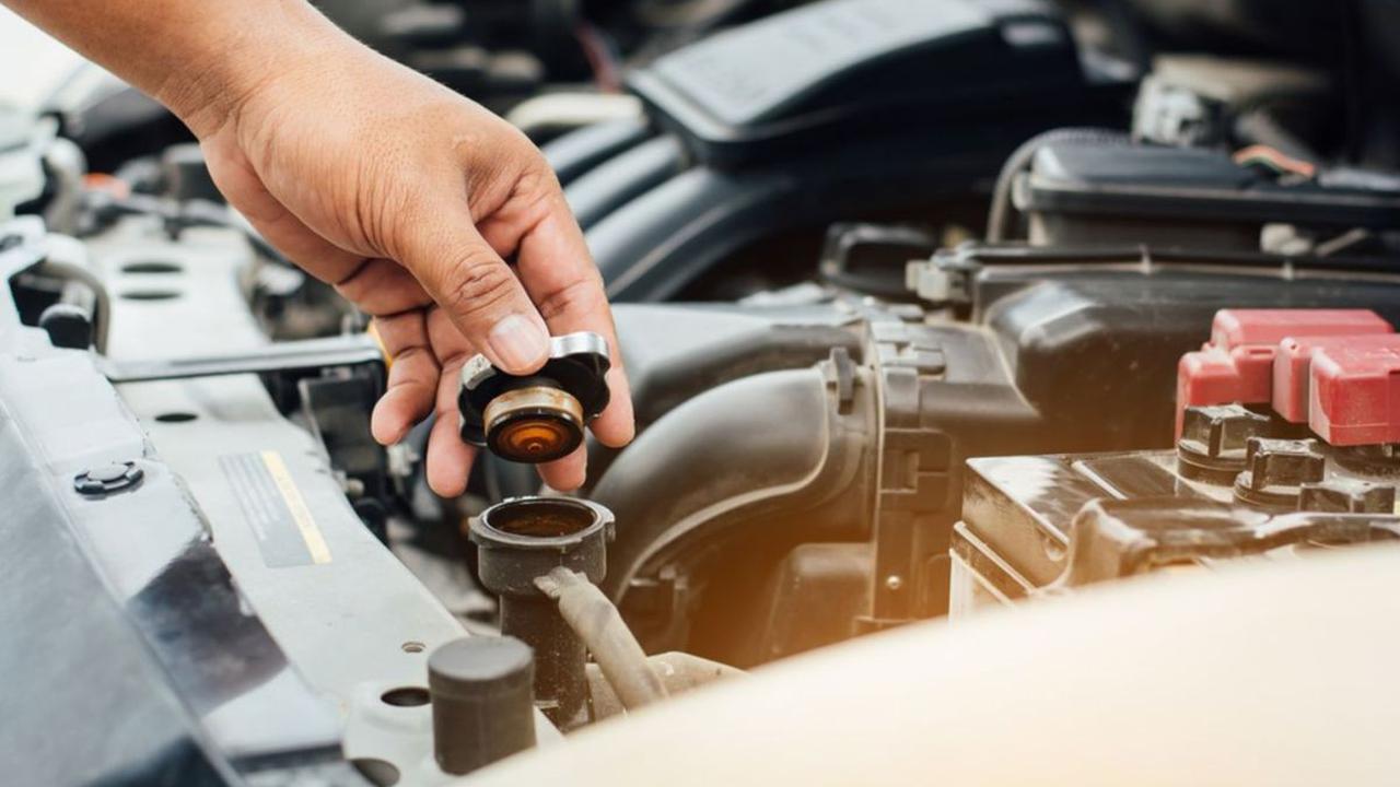 Radiator rusaknya adalah selang