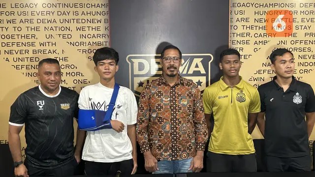 Konferensi Pers Mediasi Dewa United U-20 dan Bhayangkara U-20