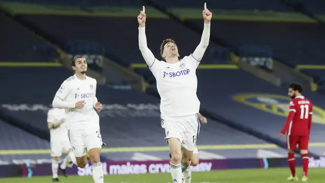 FOTO: Lengah di Ujung Laga, Liverpool Tertahan di Markas Leeds United