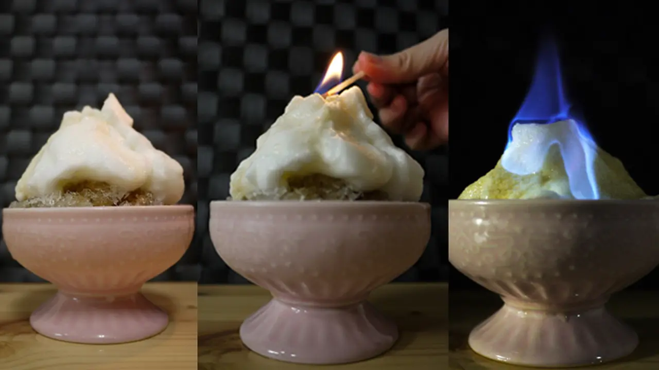 Menikmati Yakigori, Es Serut yang Disajikan dengan Cara Dibakar