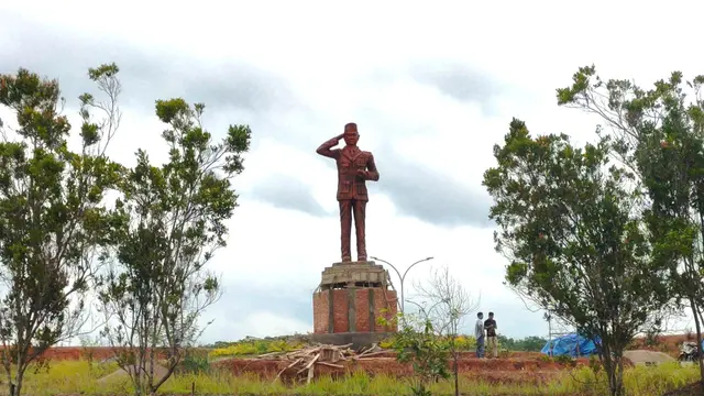 Patung Bung Karno di Banyuasin Tidak Mirip, Seniman Sumsel: Sejarah Buruk