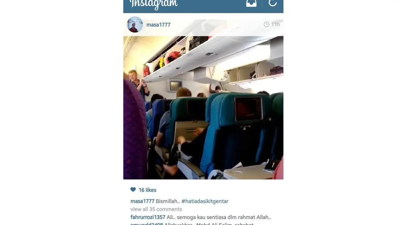 Video saat-saat terakhir MH 17 sebelum bertolak ke Kuala Lumpur