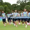 Timnas Inggris menggelar latihan di Palm Beach Gardens, Florida, 9 Juni lalu sebelum berlaga di Piala Dunia 2026. (Richard Pelham / GETTY IMAGES NORTH AMERICA / Getty Images via AFP)