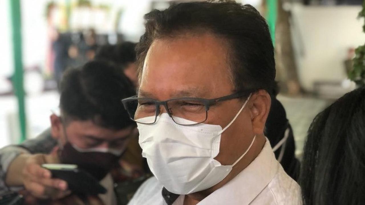 Juru Bicara Kementerian Kesehatan Mohammad Syahril berbicara tentang kondisi pasien cacar monyet pertama di RI. (Foto: Ade Nasihudin/Liputan6.com)