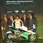 Operator MotoGP, Dorna, resmi meluncurkan ajang balap baru, yaitu Kejuaraan Dunia MotoE, di Roma, Spanyol, Selasa (6/2/2018). (MotoGP)