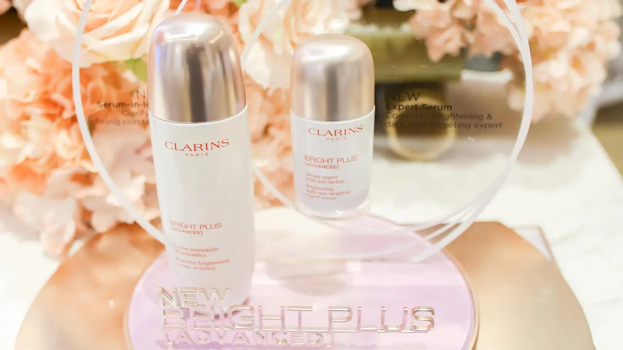 Produk Terbaru Clarins, Bright Plus [Advanced] Serum & Serum-In-Lotion (photo by Clarins)