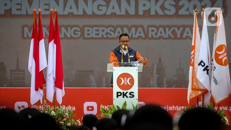 Anies Baswedan Hadiri Apel Siaga Pemenangan PKS 2024