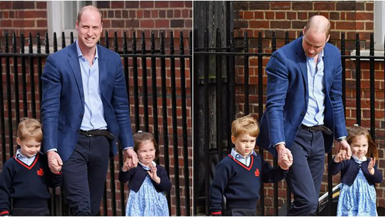 Pangeran George dan Putri Charlotte/copyright Shutterstock/Tim Rooke/REX