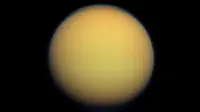 Titan, bulan Planet Saturnus (NASA)