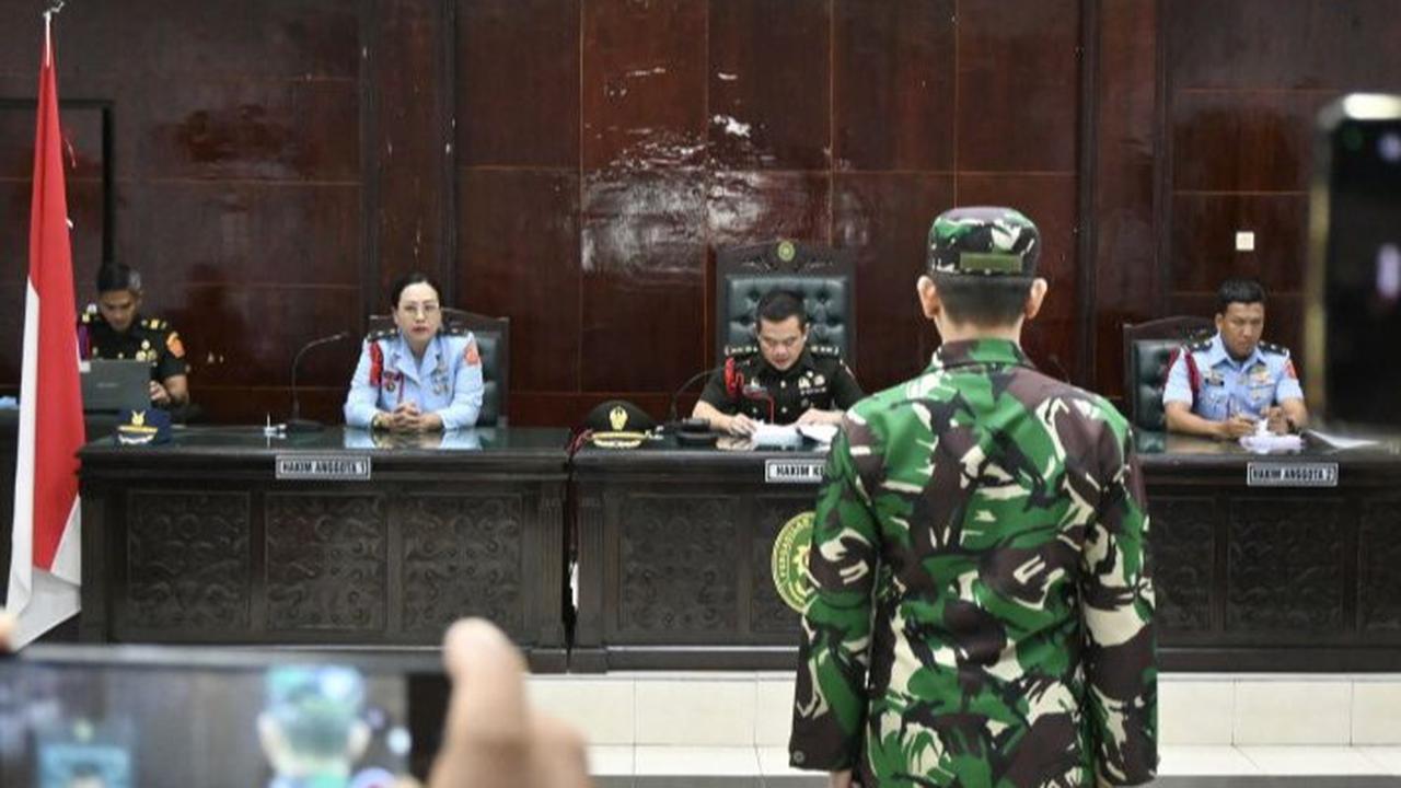 Prajurit TNI AL Pembunuh Jurnalis di Banjarbaru Divonis Seumur Hidup