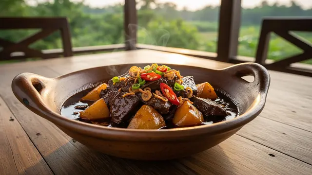 Resep Semur Ati Kentang (AI Generated)