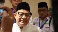 Wakil Ketua DPR RI Muhaimin Iskandar mengapresiasi pelaksanaan haji 2022. Dia mengatakan, proses tahapan dan pelaksanaan ibadah haji sesuai dengan perencanaan dari awal. (Foto:Liputan6/Mevi Linawati)