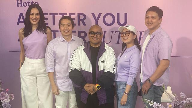 Sophia Latjuba dan Igor Saykoji di acara peluncuran Hotto Pruto di kawasan Menteng, Jakarta Pusat.