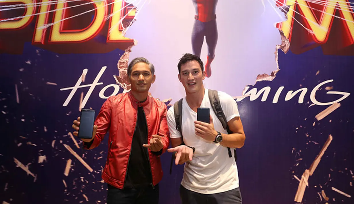 Ibnu Jamil memang salah satu selebriti yang menggemari superhero dan ia pun selalu menunggu kehadiran film-film superhero tersebut. Film Spider-Man ini merupakan salah satu film yang dinantikannya. (Nurwahyunan/Bintang.com)